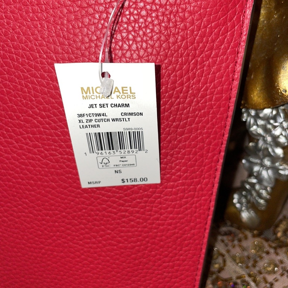 JET SET CHARM XL ZIP CUTCH WRSTLT LEATHER - Picture 4 of 8